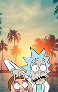 Image result for Rick and Morty Sunset Wallpaper