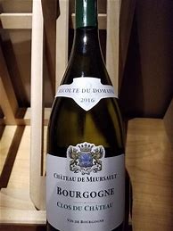 Image result for Meursault Chardonnay Bourgogne Blanc