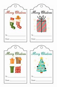 Image result for Free Printable Blank Gift Tags for Christmas