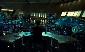 Image result for Iron Man Using Jarvis Computer Hologrphic Repulsar Work