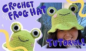 Image result for How to Crochet Frog Hat
