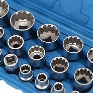 Image result for Socket Sizes for Metric Bolts