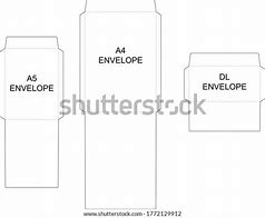 Image result for A5 Envelope Size Diel