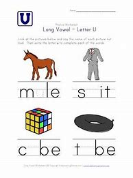 Image result for Words with Long U Vowel and Activity