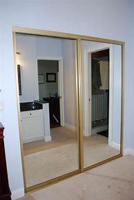 Image result for Replace Mirrored Closet Doors