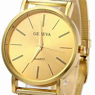 Image result for Geneva Quartz Watch Stainless Steel