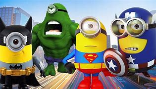 Image result for Superhero Minions Teamwork