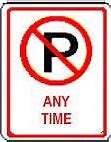 Image result for No-Parking Symbol Sign