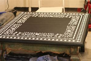 Image result for Stencil a Coffee Table