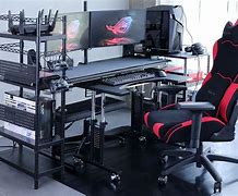Image result for PC Gaming Desk Layout Setup