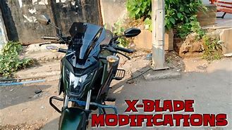 Image result for Honda X Blade Modified into Sport Bikes