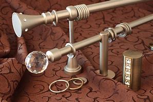 Image result for Curtain Rod Types