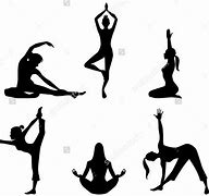 Image result for Female Yoga Silhouette
