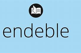 Image result for endeble