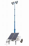 Image result for Solar Powered Light Tower