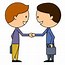 Image result for Cartoon Characters Shaking Hands