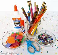 Image result for School Supplies On Table