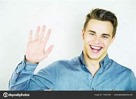 Image result for Man Waving Hand
