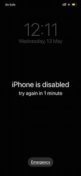 Image result for How to Open Disabled iPhone
