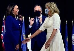 Image result for Jill Biden Kamala Harris