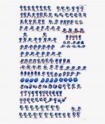 Image result for Sonic Standing Sprite