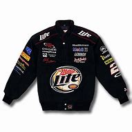 Image result for Miller Lite NASCAR Jacket