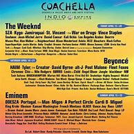 Image result for Coachella 2018 LineUp