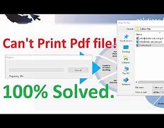 Image result for Can't Print PDF