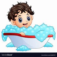 Image result for Bathing Cartoon