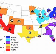 Image result for NBA Locations Map