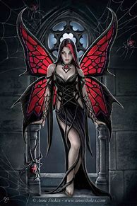 Image result for Dark Fairy Pinup