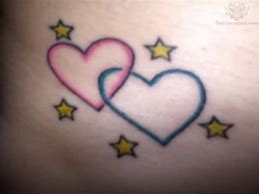 Image result for 5 Hearts Tattoo