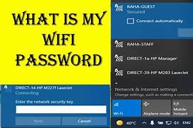 Image result for How to Find Your Wifi Password HP