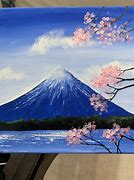 Image result for Mount Fuji Art