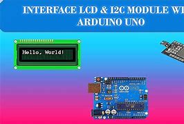 Image result for I2C LCD Arduino with Tack Switch