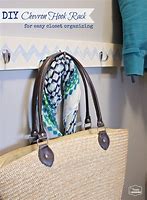Image result for Ideas for Hooks in Closets