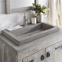 Image result for Concrete Bathroom Sink