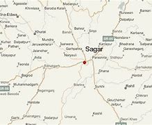 Image result for Sagar District Map