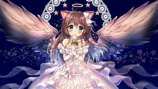 Image result for Anime Wolf Girl with Wings