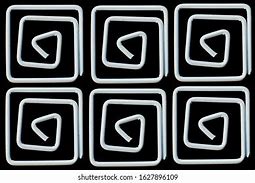 Image result for Square Paper Clip Button