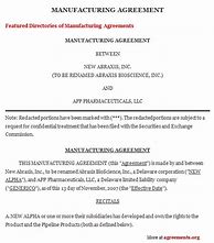 Image result for Forward Manufacturing Contract
