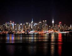 Image result for Manhattan Cityscape Night