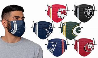 Image result for NFL Team Logo Face Masks