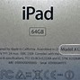Image result for Find iPad Model