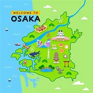 Image result for Osaka Tour Map