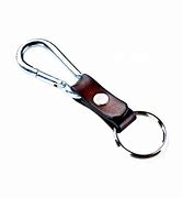Image result for Leather Carabiner Keychain