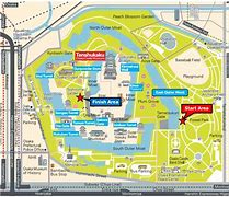 Image result for Osaka Castle Park Map