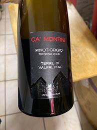 Afbeeldingsresultaten voor Ca' Montini Pinot Grigio Trentino