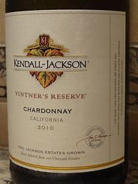 Image result for Kendall Jackson Chardonnay Vintner's Reserve