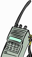 Image result for Handheld Radio Cartoon